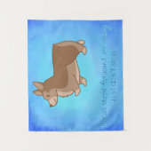 「小さなステップフォワード」コージ感動的 タペストリー (正面)