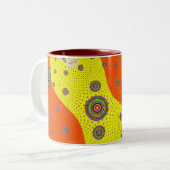 小さなステップ1つ ツートーンマグカップ (正面左)