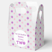 小さなスノーフレークの第2の誕生日 フェイバーボックス (オープン)