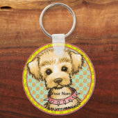 小さなスパイク犬 キーホルダー (正面)