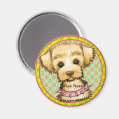 小さなスパイク犬 マグネット (正面/裏面)