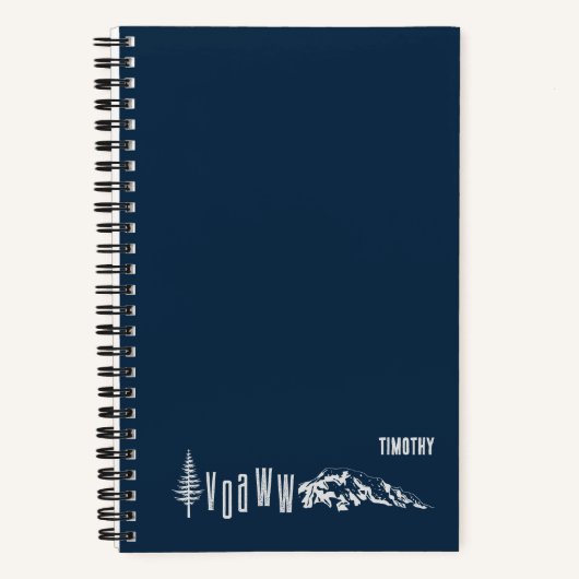 小さなスパイラルノートブック ノートブック (正面)