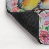 小さなスパーローズのマウスパッド マウスパッド (コーナー)