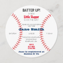 小さなスラッガーの赤ちゃんシャワー