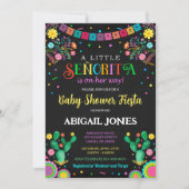 小さなセノリタの赤ちゃんシャワーの招待状 招待状 (正面)