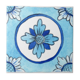 小さなセラミックタイルシチリア – スタイル"カステランマーレ" タイル