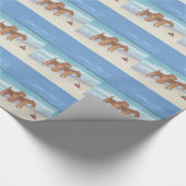 小さなタグボート ラッピングペーパー (角)