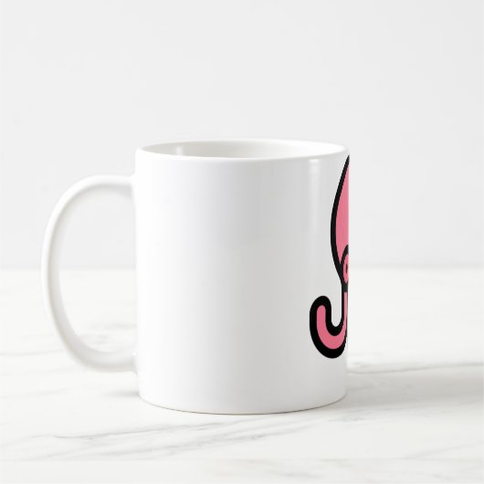 小さなタコ コーヒーマグカップ (左)
