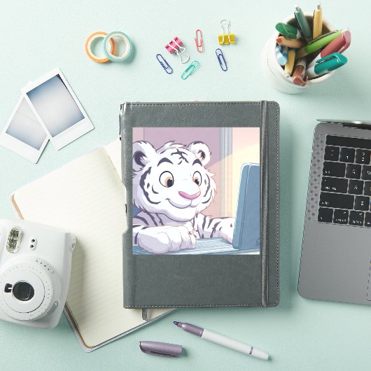 小さなタスク、大きな集中力 シール (iPadカバー)