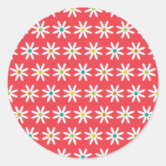 小さなダイシーのドット II ラウンドシール (正面)