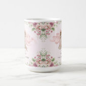 小さなダンサーのバレリーナパーソナライズされたマグカップ コーヒーマグカップ (中央)