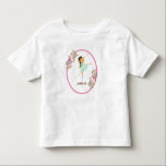 小さなダンサー |ピンクフローラバレエ誕生日パーティー トドラーTシャツ<br><div class="desc">この半透明のゴールデン離れダンサーのシルエットは、彼女が踊ったり巻いたりしながら黄金の星のトレイル！ 金色の華やかなアクセントを持つ豊かな赤とピンクのバラは、あなたの小さなダン祝サーにトーンを設定する！ の日インスパイアデザインスタジオは、「Dancer」と呼ばれる製品のコレクション全体に懸命を取り組んでいる。</div>