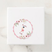 小さなダンサー |ピンクフローラバレエ誕生日パーティーFa フェイバータグ (インサイチュ)