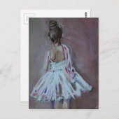 小さなダンサー ポストカード (正面/裏面)