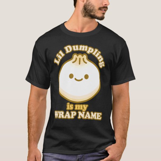 小さなダンピング 中華料理 ディムサム ジョーク 食品 恋人 Tシャツ (正面)