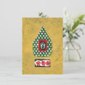 小さなチューリップグリーティングカード カード (スタンド正面)