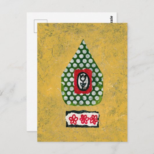 小さなチューリップポストカード ポストカード (正面/裏面)