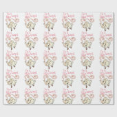 小さなティーポット ラッピングペーパー (フラット)