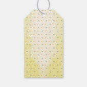 小さなデイジーがやってくる フラワーベビーシャワー ギフトタグ (裏面)