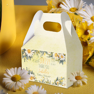 小さなデイジーが途中のフローラの赤ちゃんシャワー フェイバーボックス