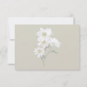 小さなデイジーを見上げて 出欠カード (裏面)