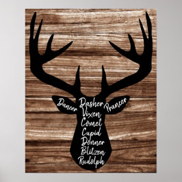 小さなトナカイのクリスマス ポスター