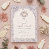 小さなトルコちゃんがやってくる!秋のベイビーシャワー 招待状