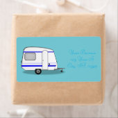 小さなトレーラーgypsy caravan Thunder_Cove ラベル (インサイチュ)