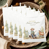 小さなトロッター未来アングラー魚釣りボーイベビーシャワー フェイバーバッグ