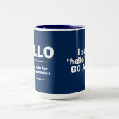 小さなトークアンチソーシャル・ロナーINTJスナルキーを内向き マグカップ (中央)