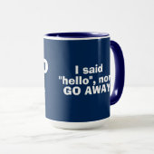 小さなトークアンチソーシャル・ロナーINTJスナルキーを内向き マグカップ (正面右)