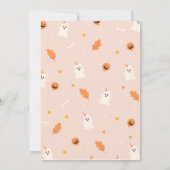 小さなドアはほとんどベビーサンキューカード サンキューカード (裏面)