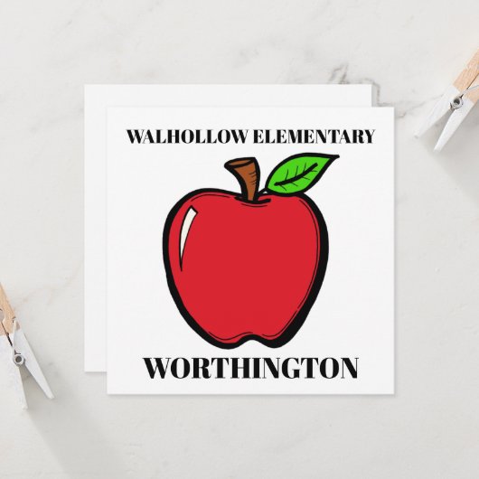 小さなドアサイン、文房具、招待状 招待状 (正面/裏面インサイチュ)