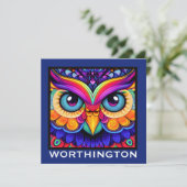 小さなドアサイン、文房具、招待状 招待状 (スタンド正面)