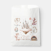 小さなドラゴンが赤ちゃんシャワーを浴びる フェイバーバッグ (正面)