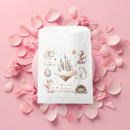 小さなドラゴンが赤ちゃんシャワーを浴びる フェイバーバッグ