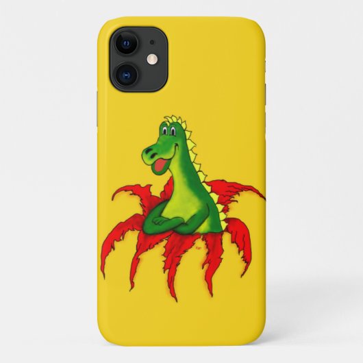 小さなドラゴンのカポ Case-Mate iPhoneケース (裏面)