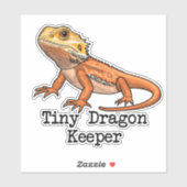 小さなドラゴンキーパーひげ竜 シール (シート)