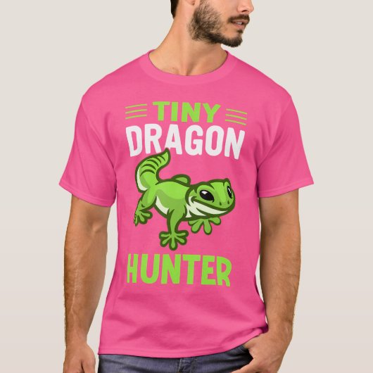 小さなドラゴンハンターI Gecko Tシャツ (正面)