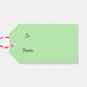 小さなドラゴン溶け&ショベル雪おもしろいかわいい ギフトタグ (裏面横)