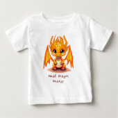 小さなドラゴン ベビーTシャツ (正面)