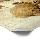 小さなドラム缶の暖かさ ポスター (角)