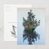 小さなドリーとクリスマスツリー シーズンポストカード (正面/裏面)