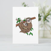 小さなナマケモノ カード (スタンド正面)