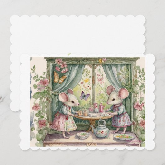 小さなネズミ。 シーズンカード (正面/裏面)