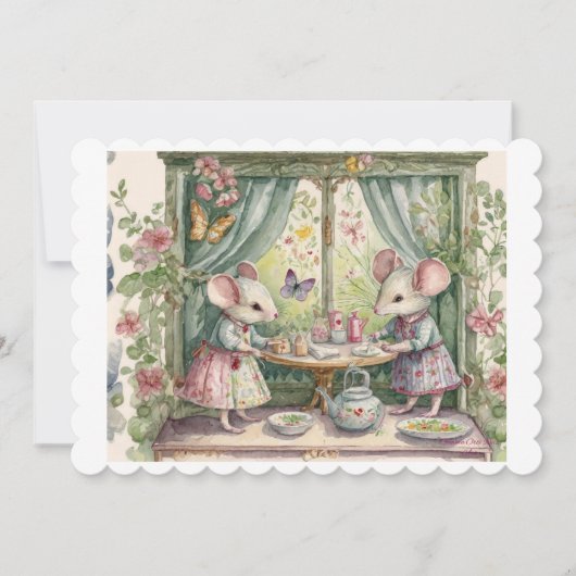 小さなネズミ。 シーズンカード (正面)