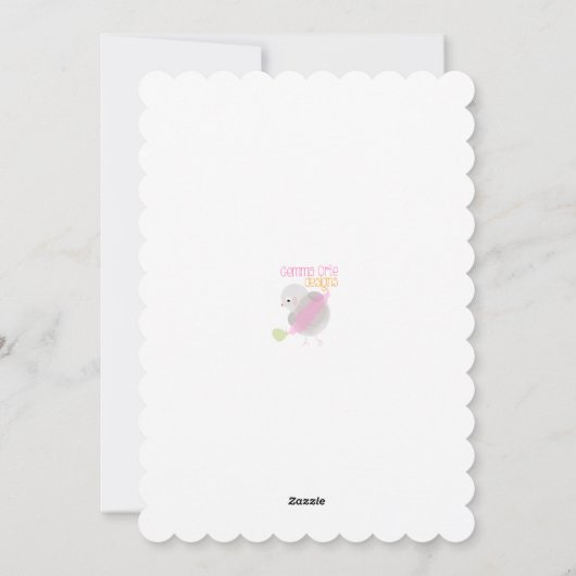 小さなネズミ。 シーズンカード (裏面)