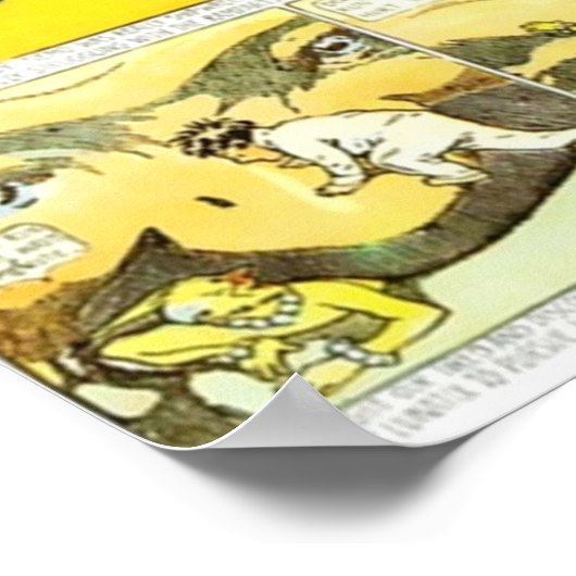 小さなネモと月 ポスター (角)