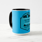 小さなハウスコミュニティ編集可能 マグカップ (正面左)