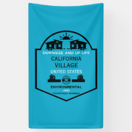 小さなハウスコミュニティ編集可能 横断幕